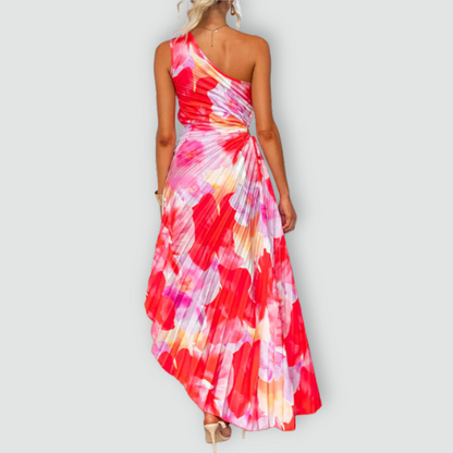 Chic One-Shoulder Summer Dress