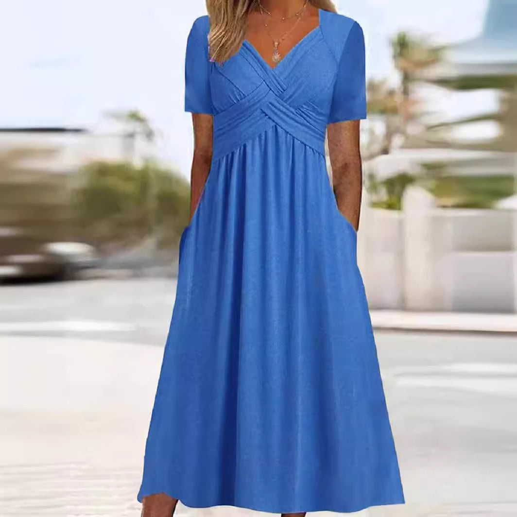 Graceful Maxi Wrap Dress