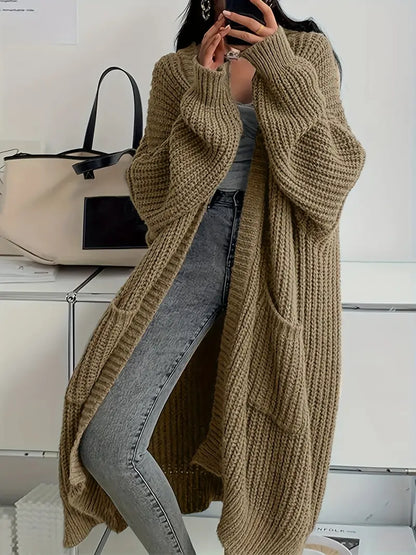 Flattering-Fit Long Cardigan