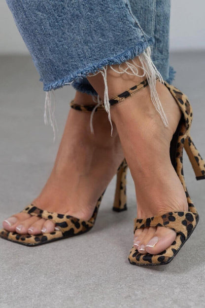 Leopard-Print Heels