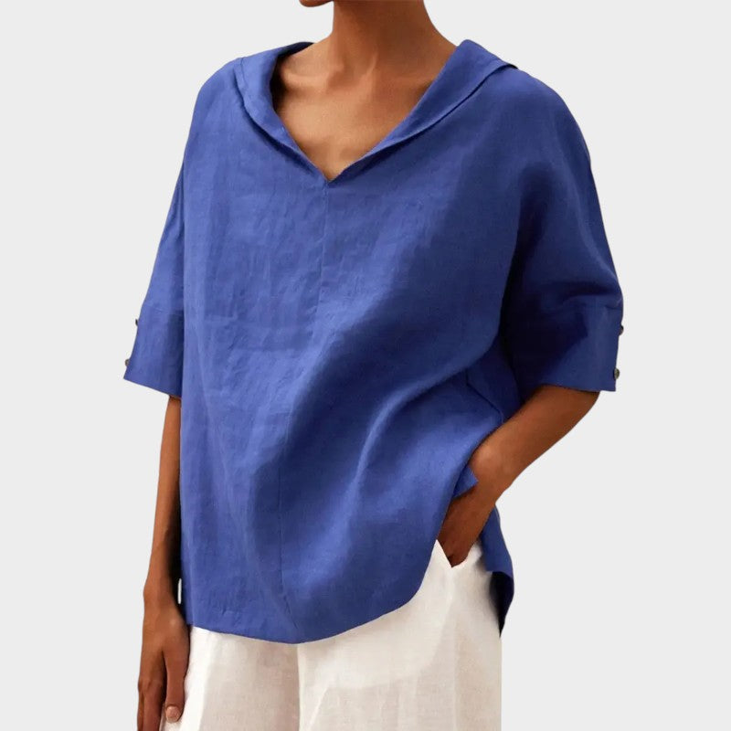 Comfort-Fit Elegant Blouse