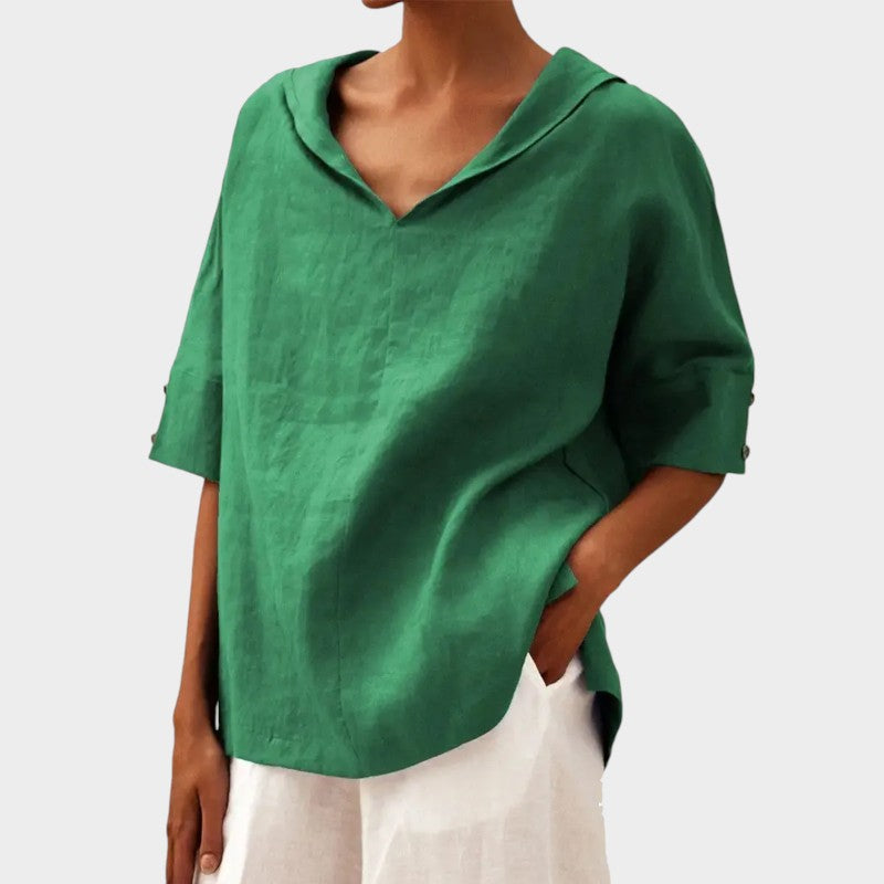 Comfort-Fit Elegant Blouse