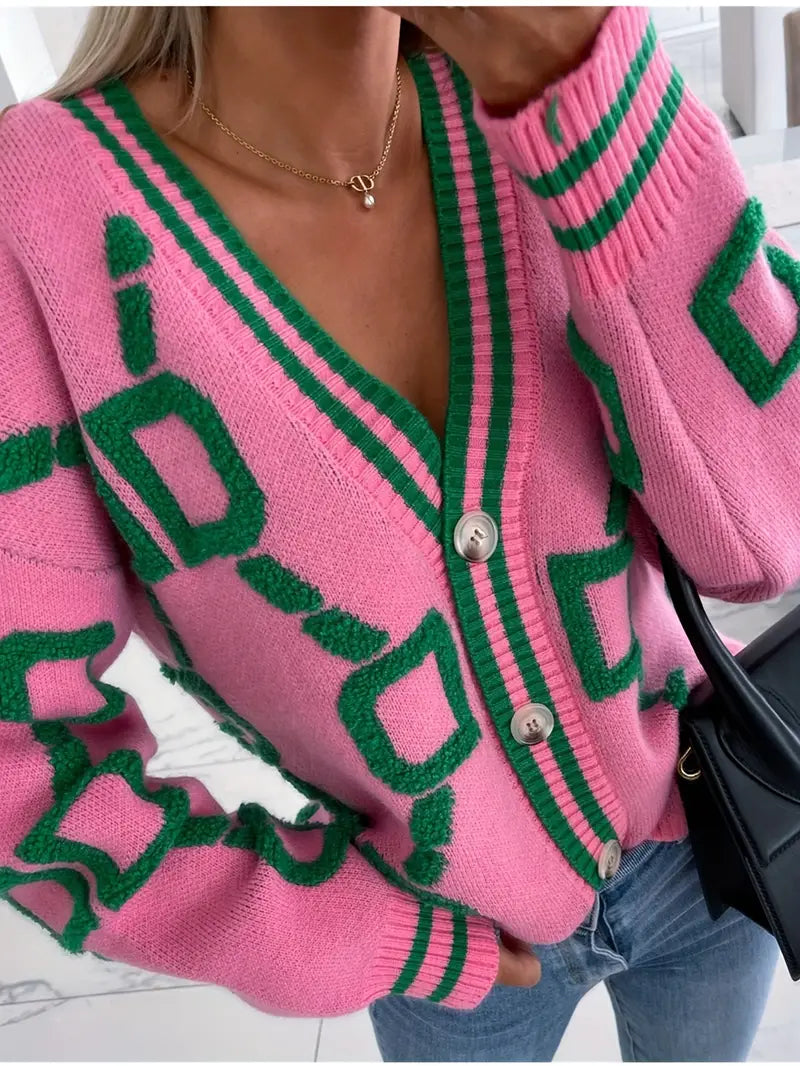 Flattering V-Neck Cardigan