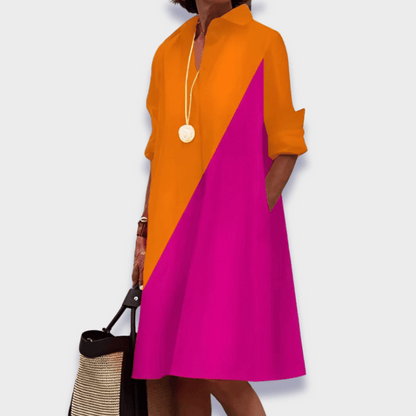 Effortless Elegance Polo Dress