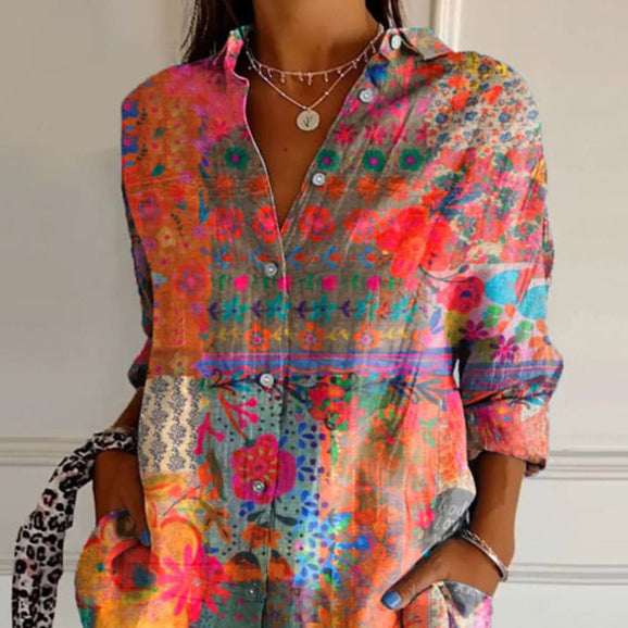 Elegant Floral Blouse