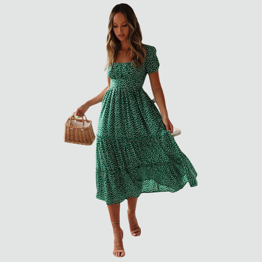 Effortless Vintage Elegance Dress