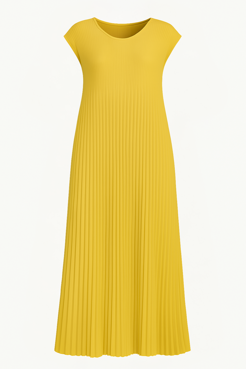 Flowy Pleated Maxi Dress