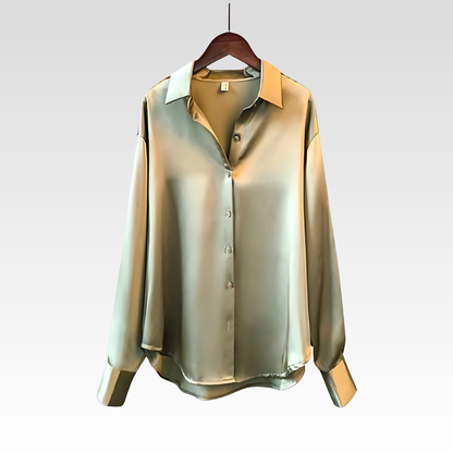 Elegant Satin Shirt