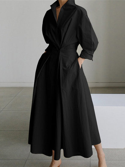 Elegant Flowing Long Dress