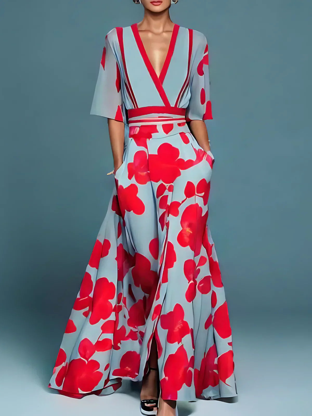 Confident Curves Evening Dress