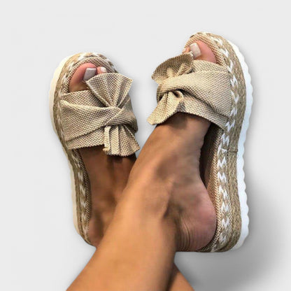 Ergo-Comfort Bow Sandals