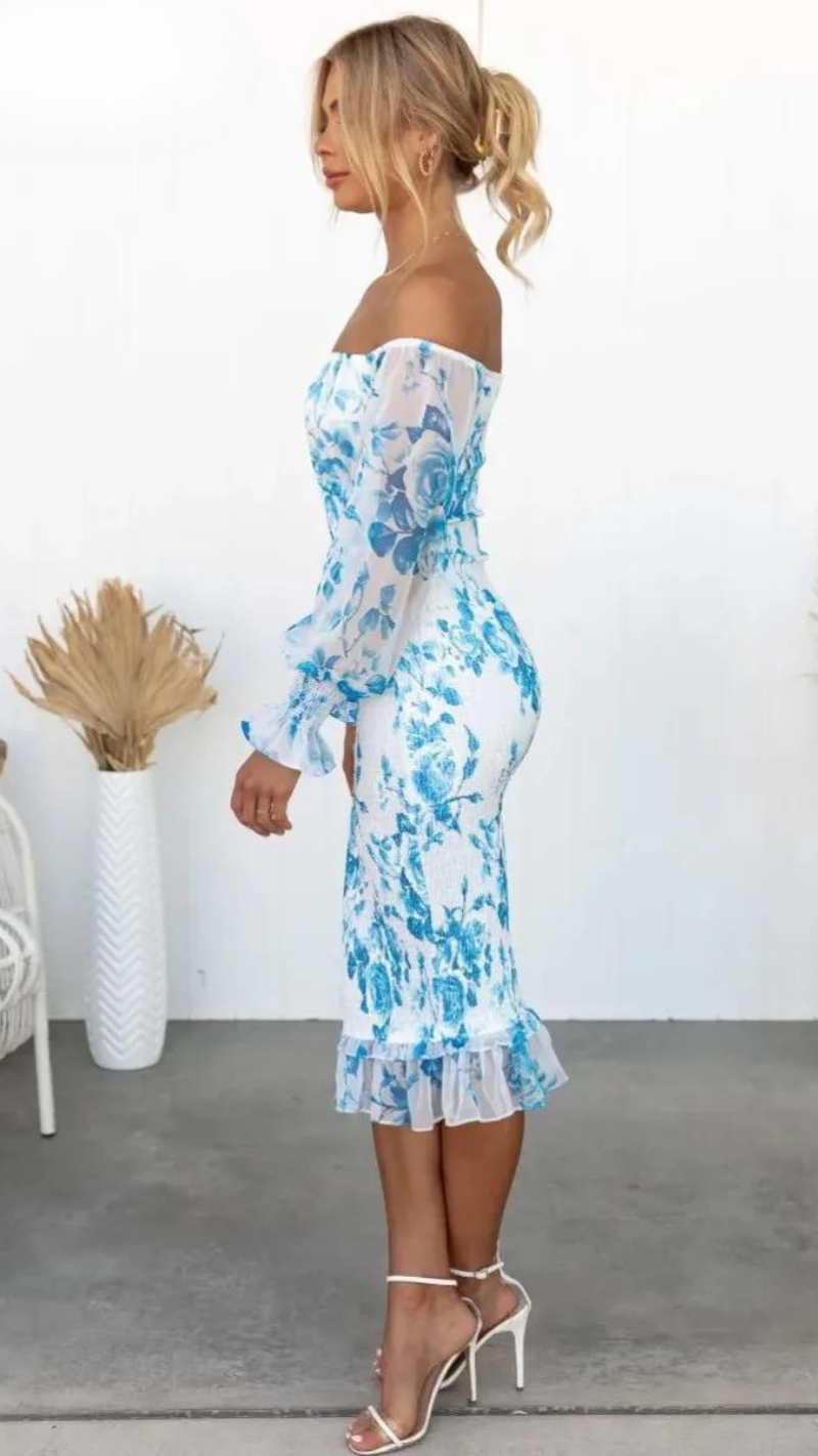 Effortless Elegance Floral Dress