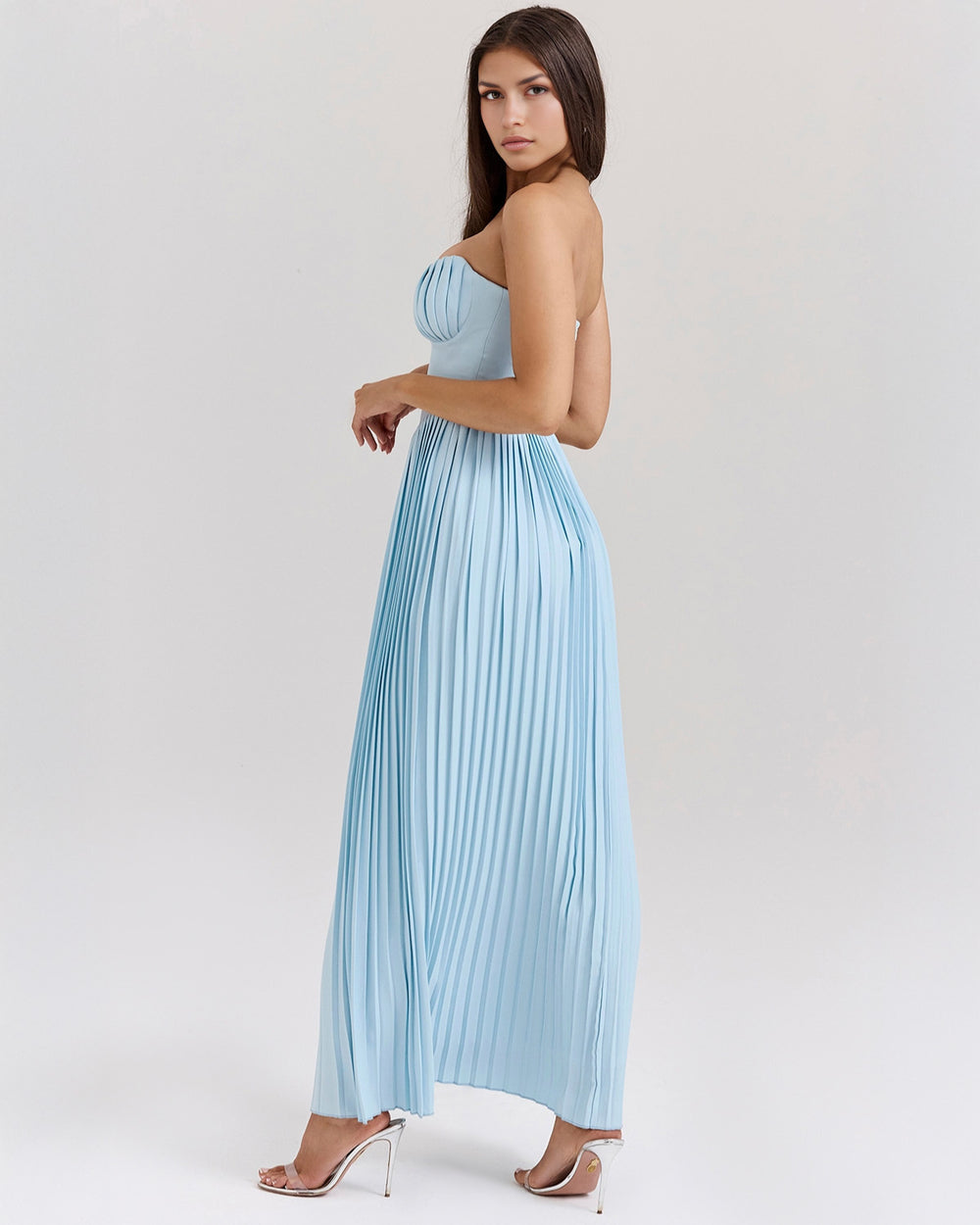 Dreamy Ocean Blue Maxi Dress
