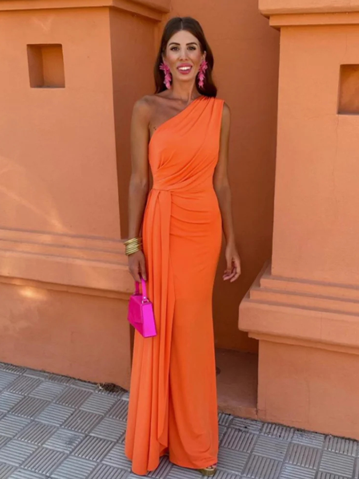 Elegant Sculpting Maxi Dress