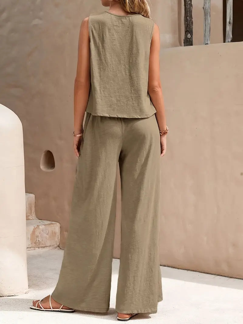 Easy-Care Blouse Set