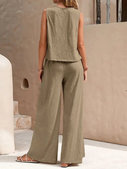 Easy-Care Blouse Set