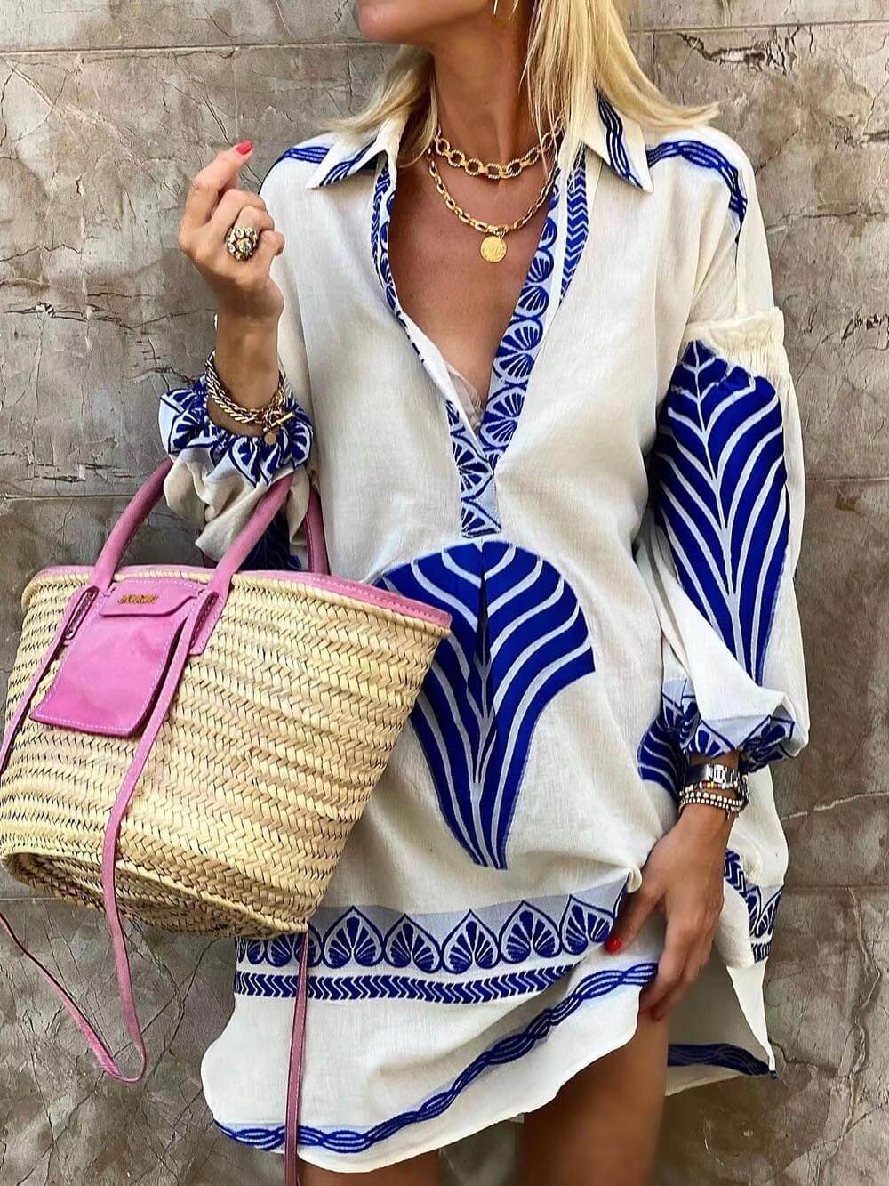 Holiday Chic Comfort Dress