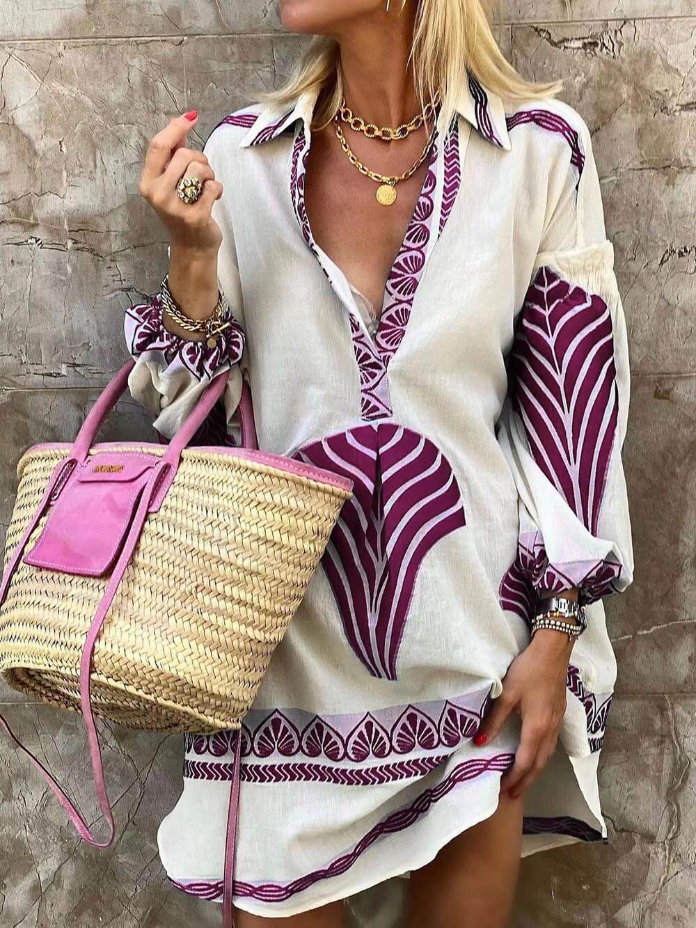 Holiday Chic Comfort Dress
