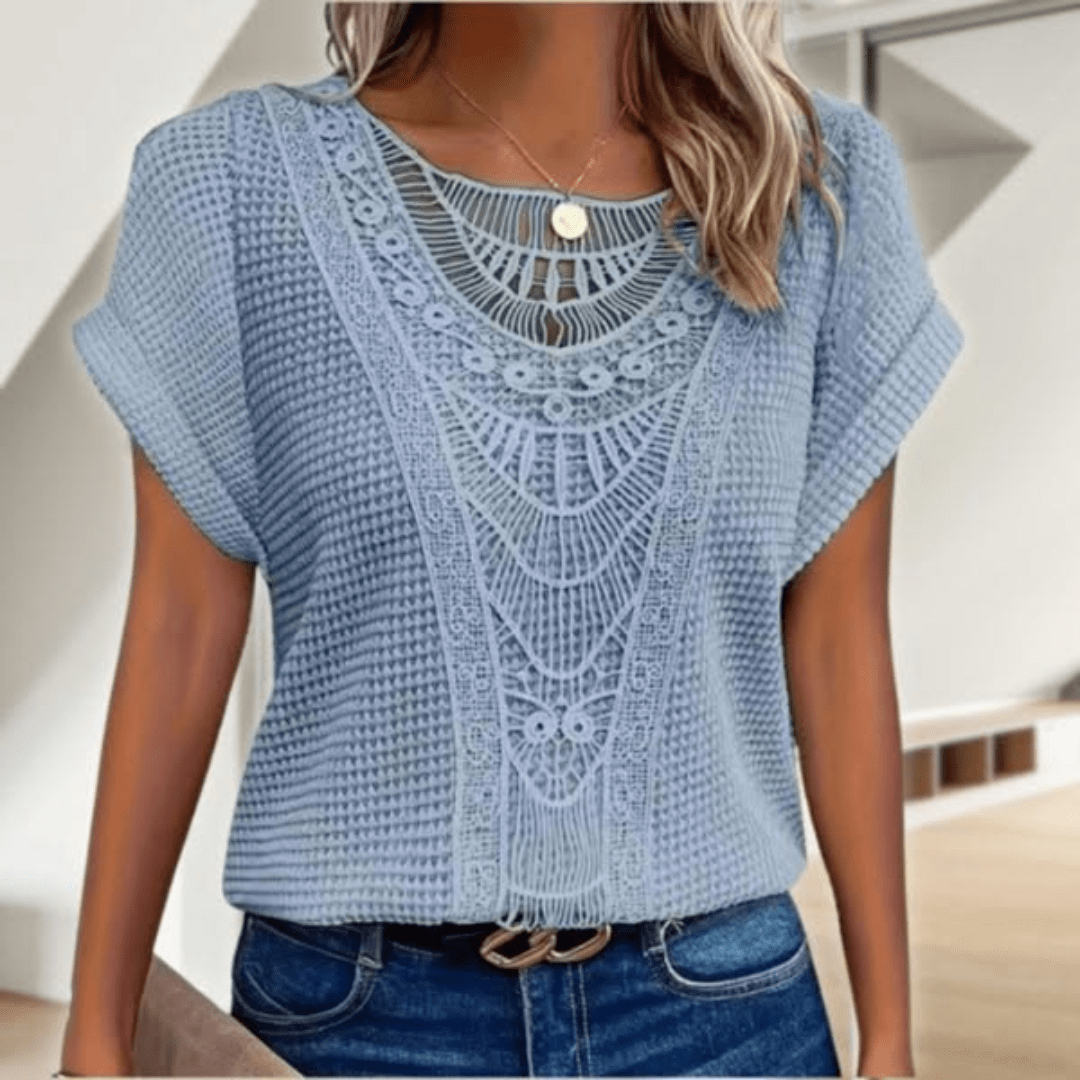 Eco-Soft Lace Blouse