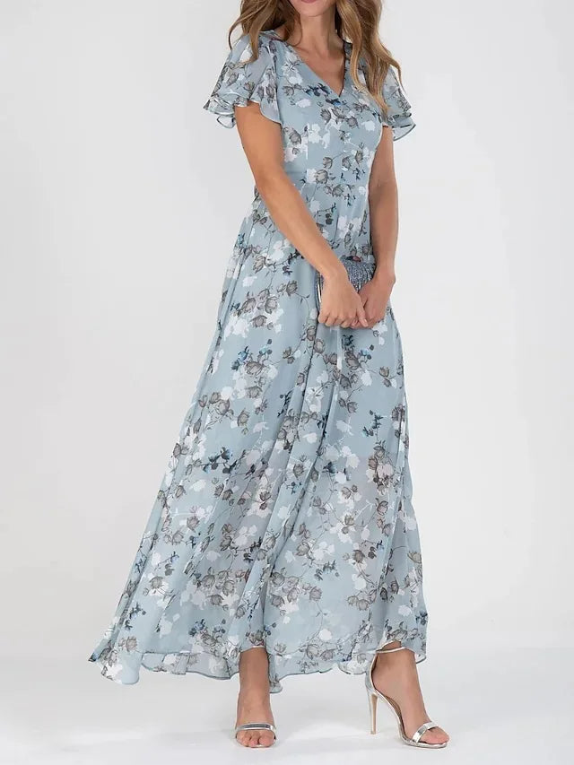Elegant Tummy-Flattering Confidence Dress