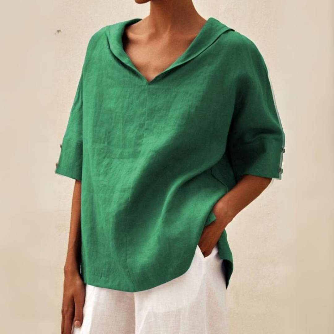 All-Season Loose-Fit Blouse