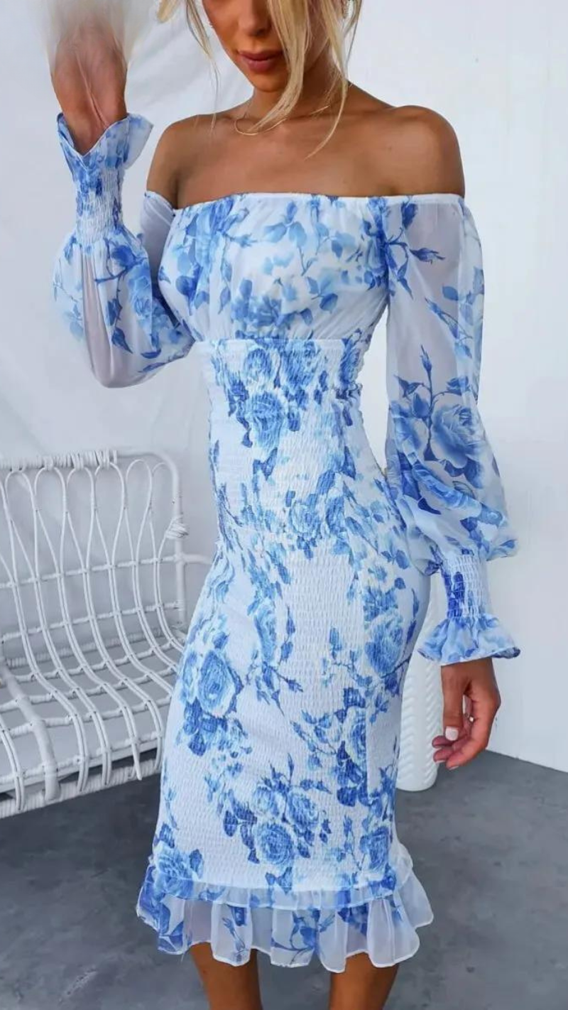 Effortless Elegance Floral Dress