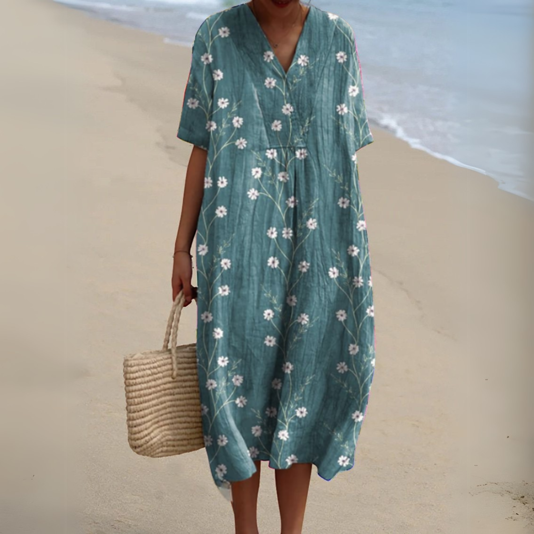 Breezy Floral Summer Dress