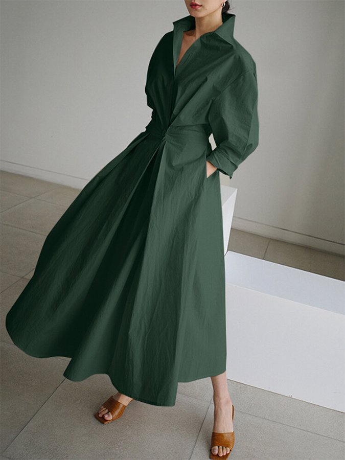 Elegant Flowing Long Dress