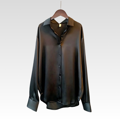 Elegant Satin Shirt