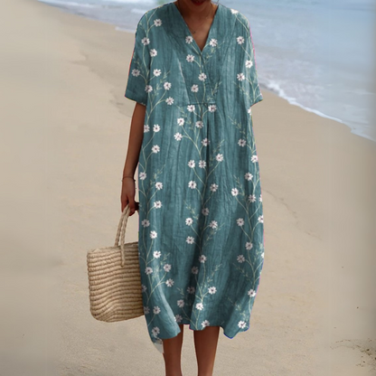 Breezy Floral Summer Dress