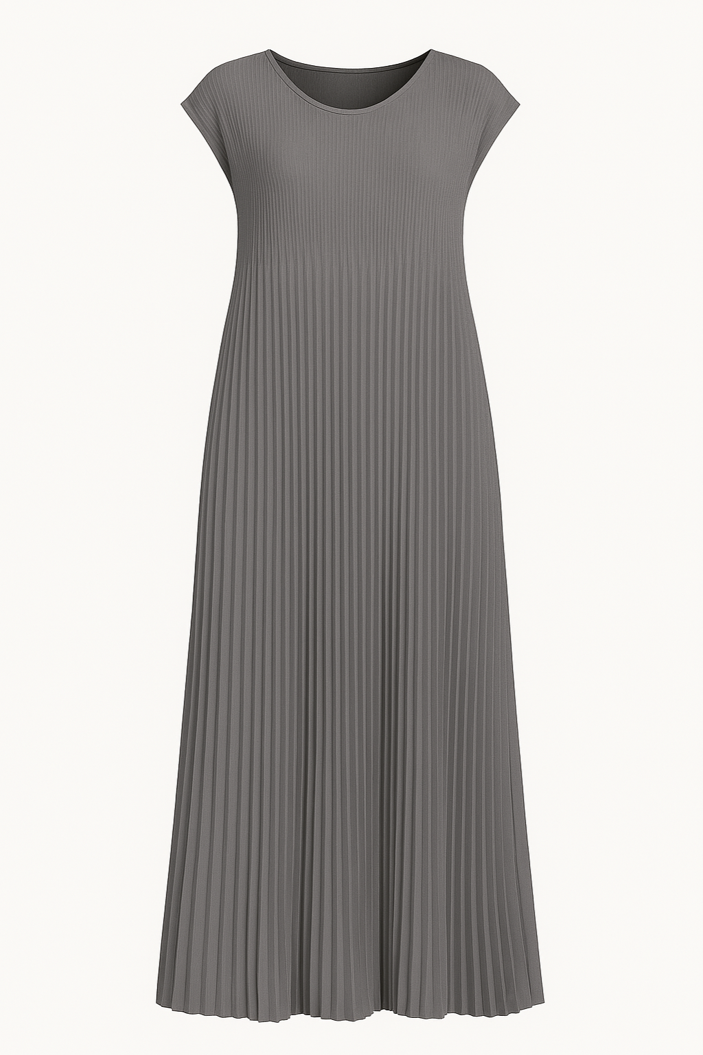 Flowy Pleated Maxi Dress