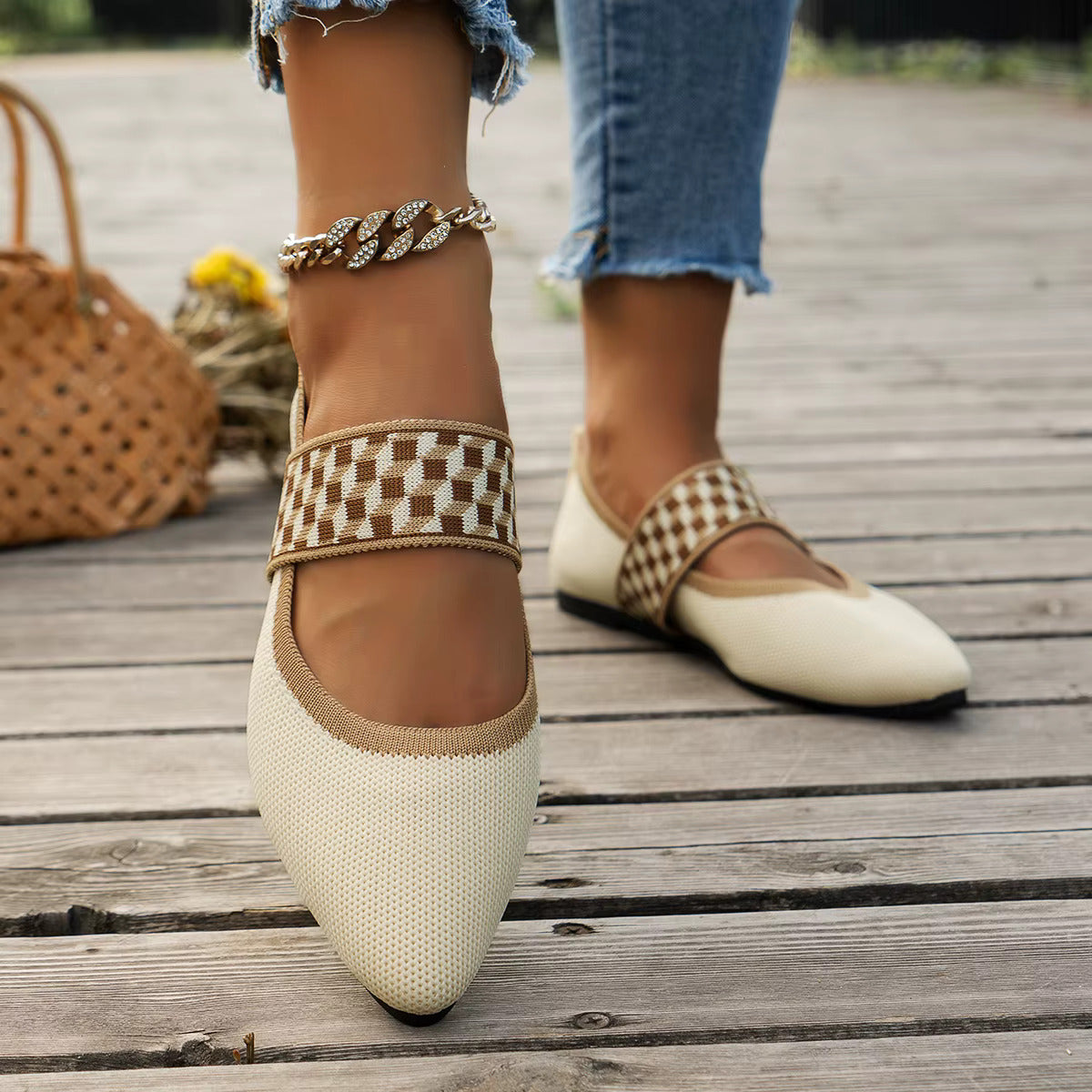 Comfort-Mesh Flats