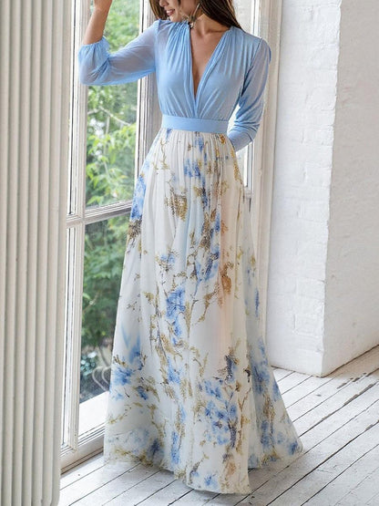 Effortless Elegance Floral Maxi Dress