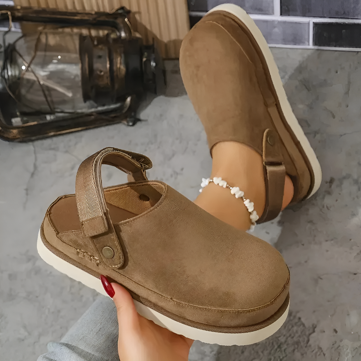 Comfort-Orthopedic Mule Shoe