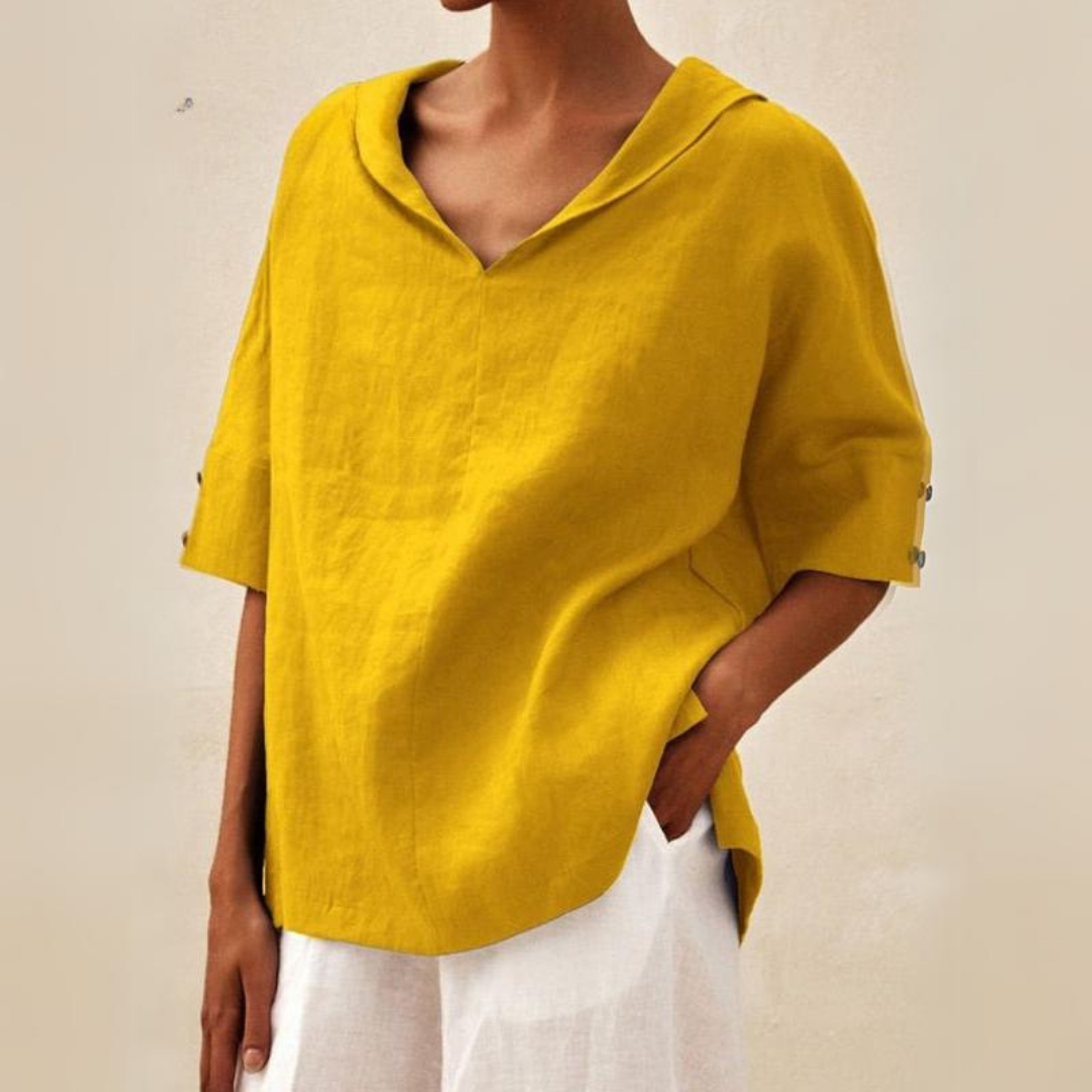 All-Season Loose-Fit Blouse