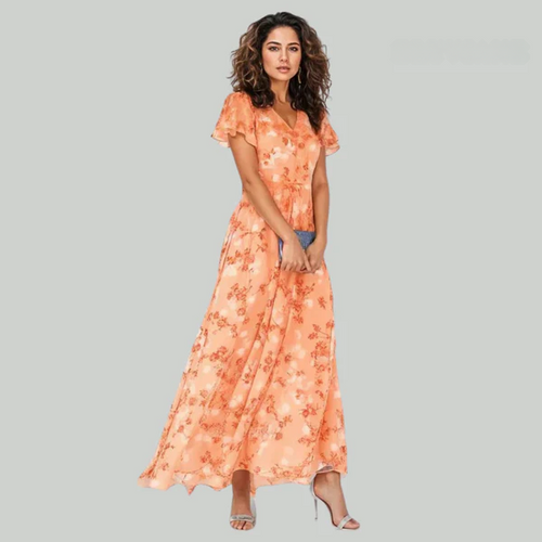 Flattering Tummy-Hiding Summer Dress