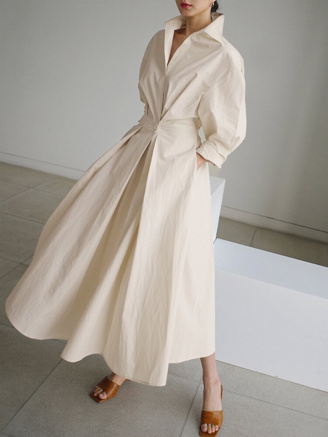 Elegant Flowing Long Dress