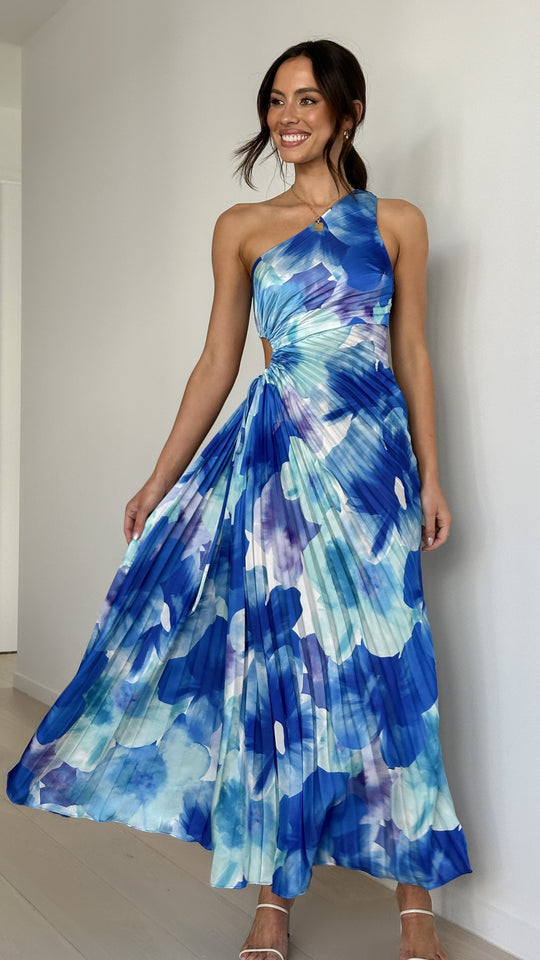 Showstopper Floral Elegance Maxi Dress