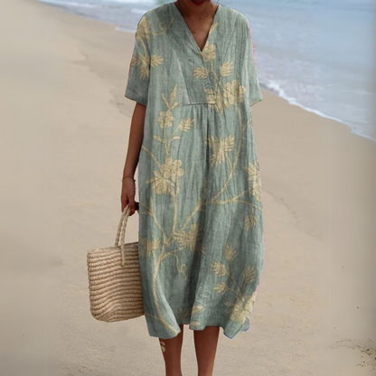 Breezy Floral Summer Dress
