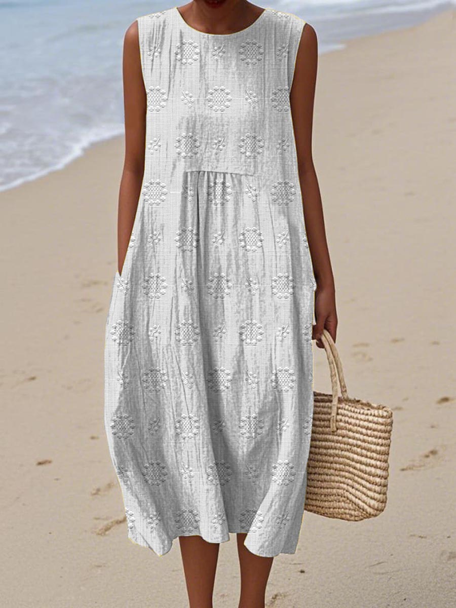 Elegant-Breeze Summer Dress