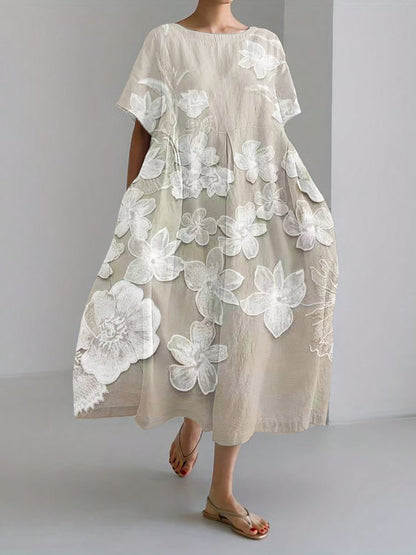 Effortless Elegance Floral Dress