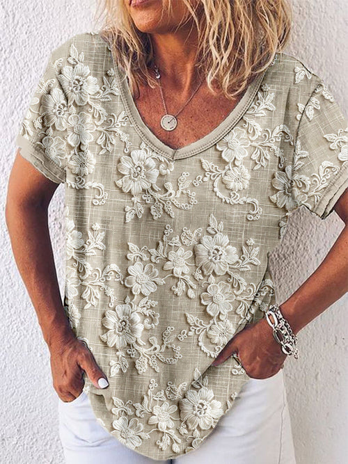 Effortless Chic Floral Top