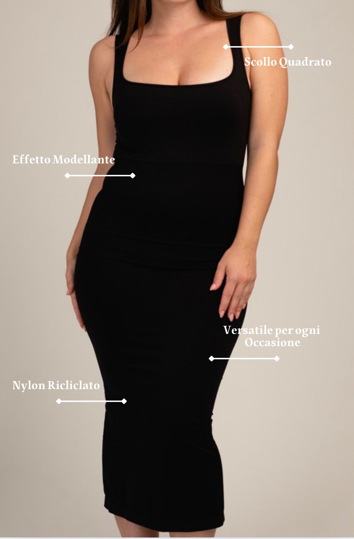 Sculpting Midi Dress