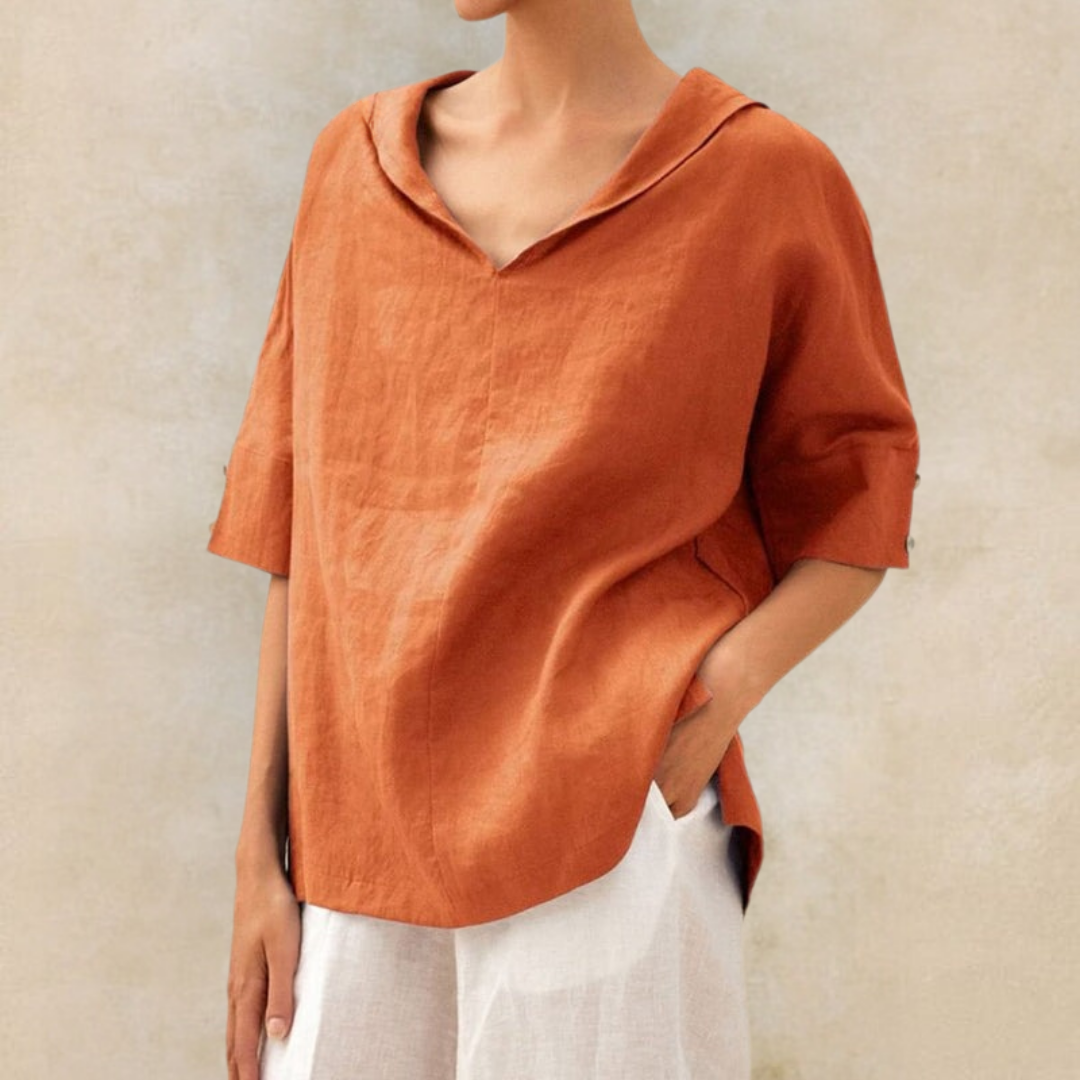 All-Season Loose-Fit Blouse