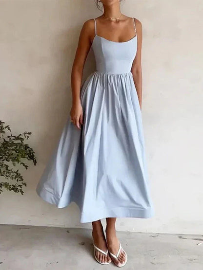 Figure-Flattering Boat Neck Dress