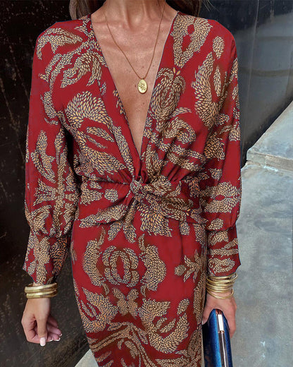 Waist-Enhancing Summer Dress