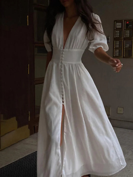 Waist-Defining Dress