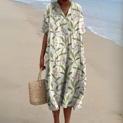 Breezy Floral Summer Dress