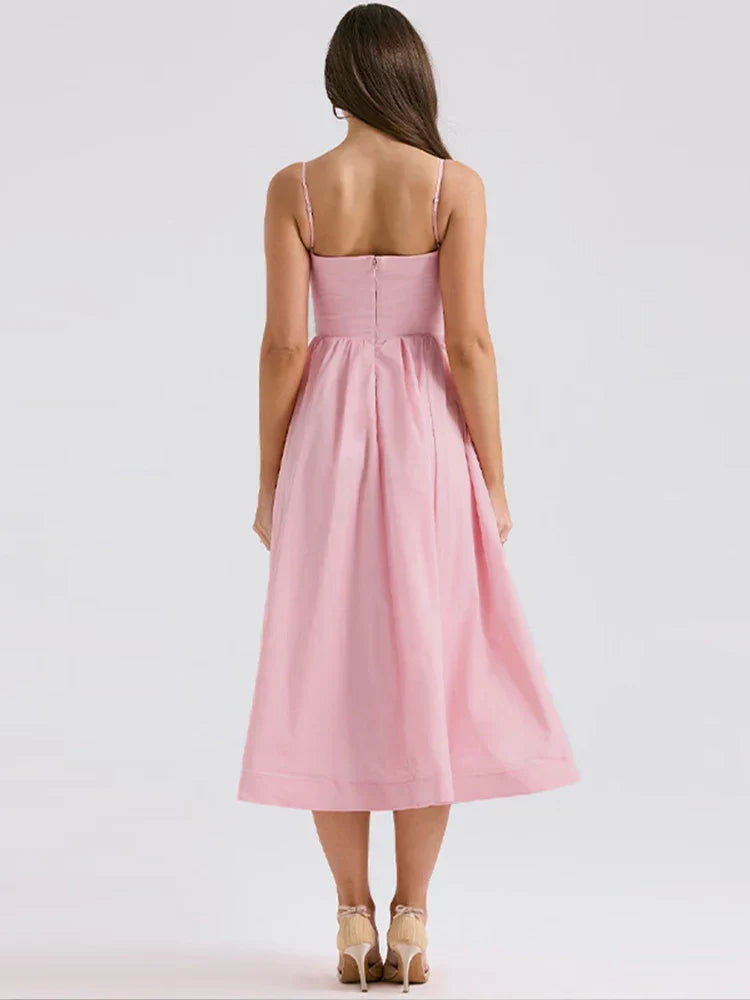 Figure-Flattering Boat Neck Dress