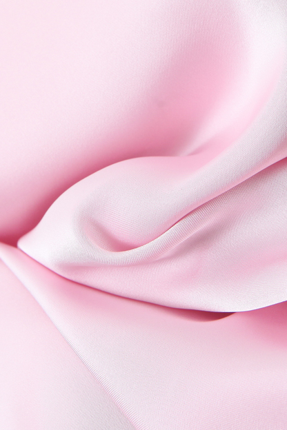 Elegant Satin Midi Dress